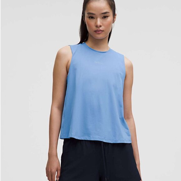 Lululemon Pace Crush Cross-Back Graphic Tank Top Pool Party - Picture 1 of 7